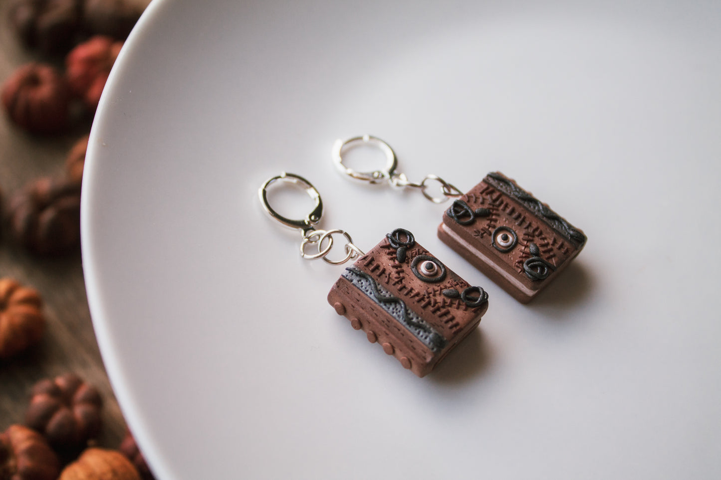 Spooky Book Earrings *PRE ORDER*