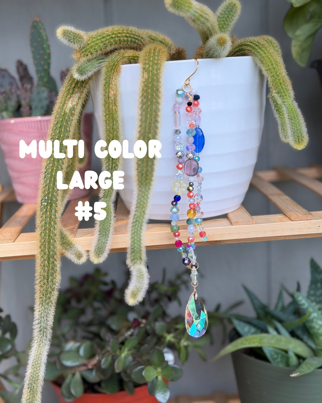 Beaded Plant Charms