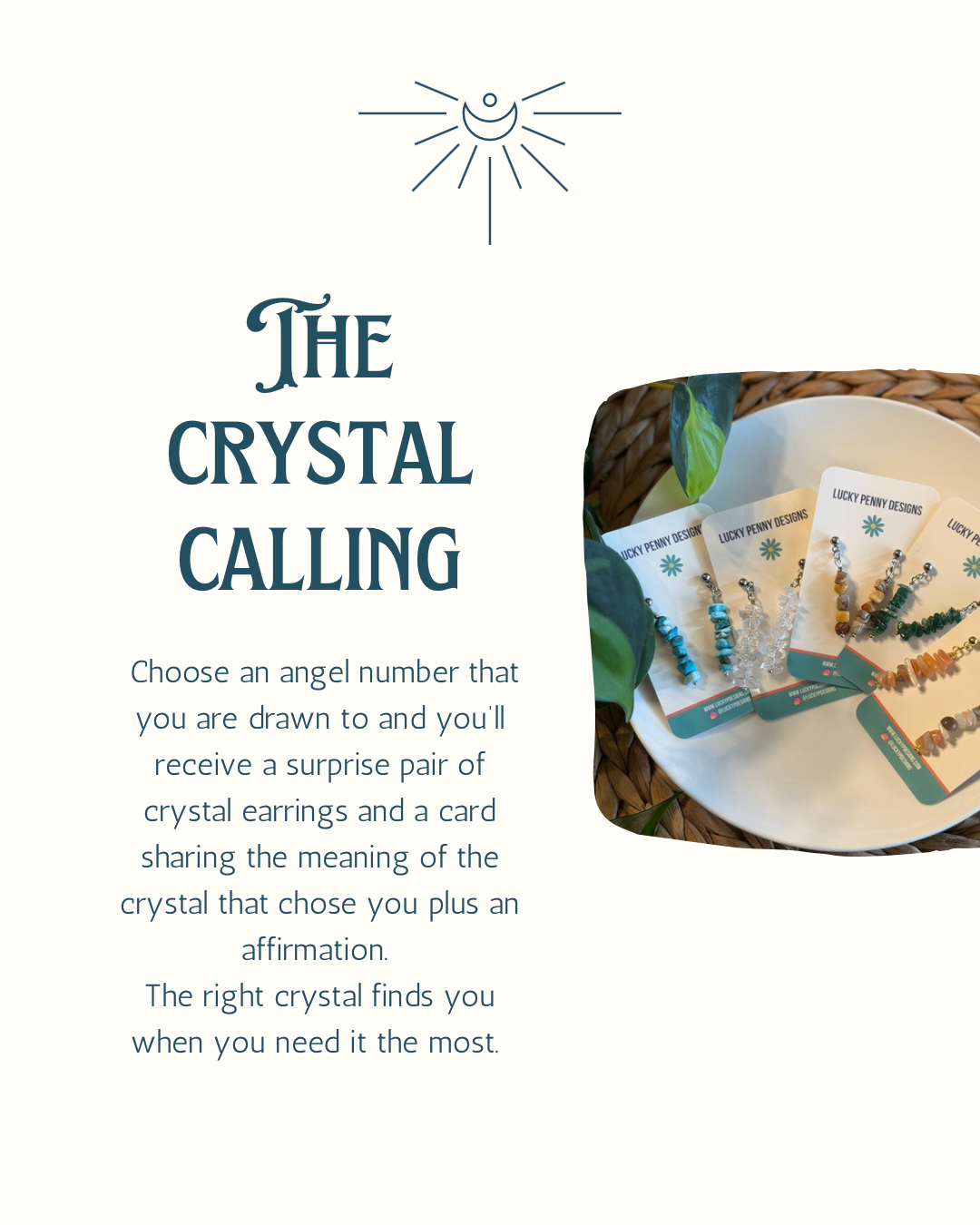 Mystery Crystal Earrings