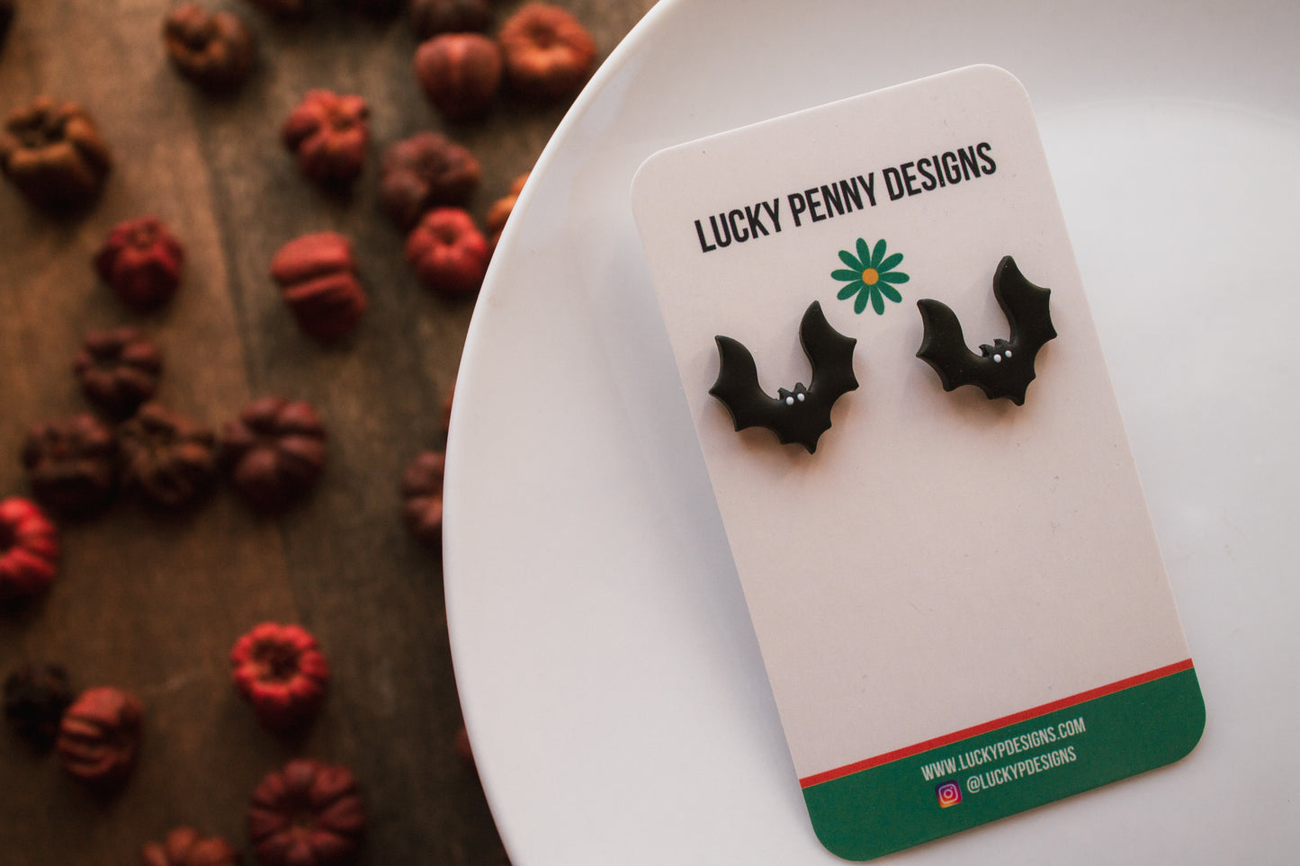Black Bat Studs (MTO)