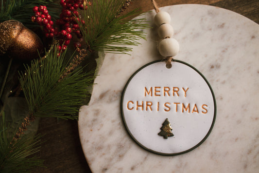Merry Christmas Ornament