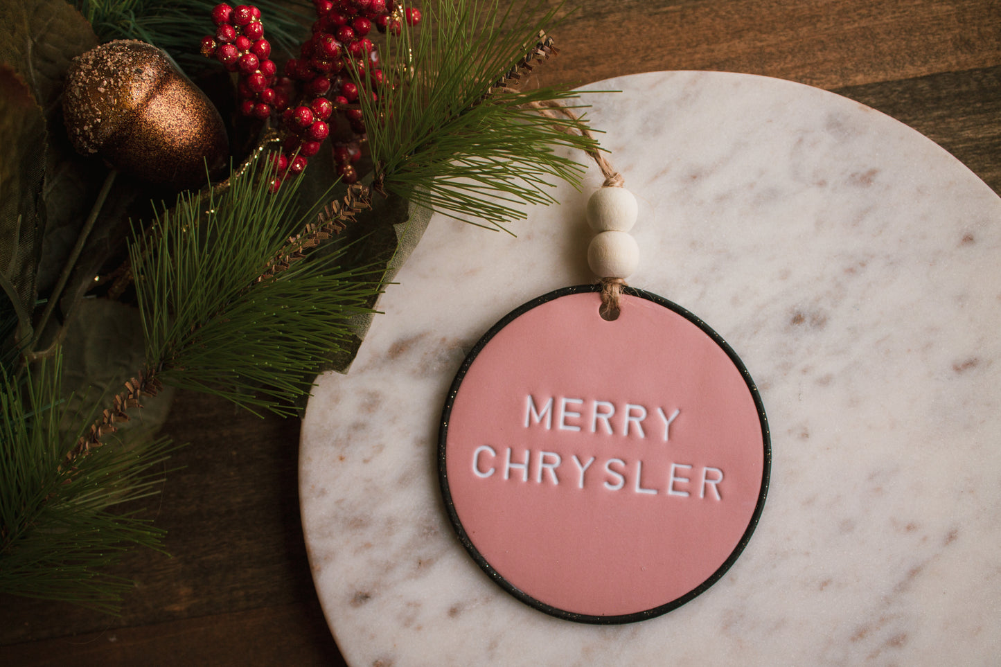 Merry Chrysler Ornament