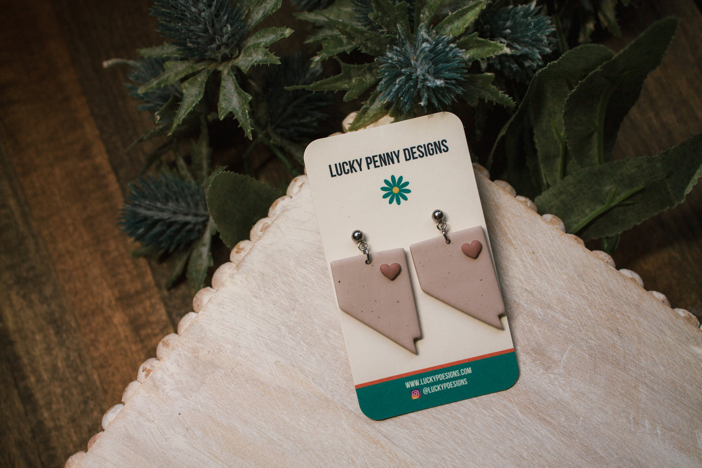 Beige and Pink Nevadas