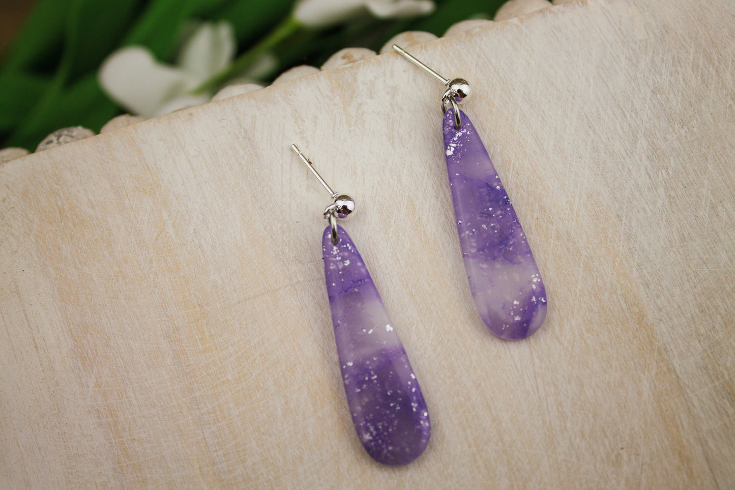 The Sienna - Purple & Silver Translucent