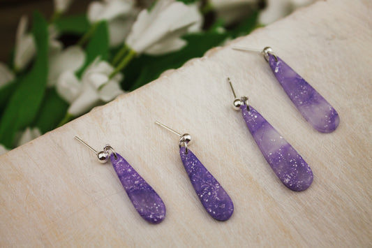 The Sienna - Purple & Silver Translucent