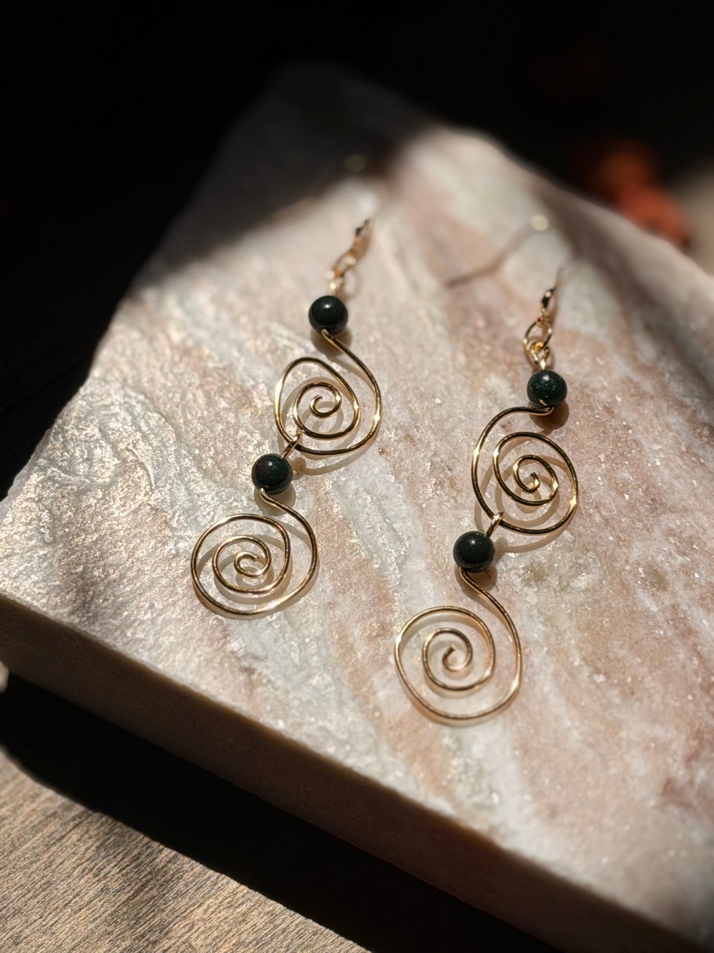 Bloodstone Double Swirls