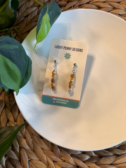 Crystal Chip Dangles