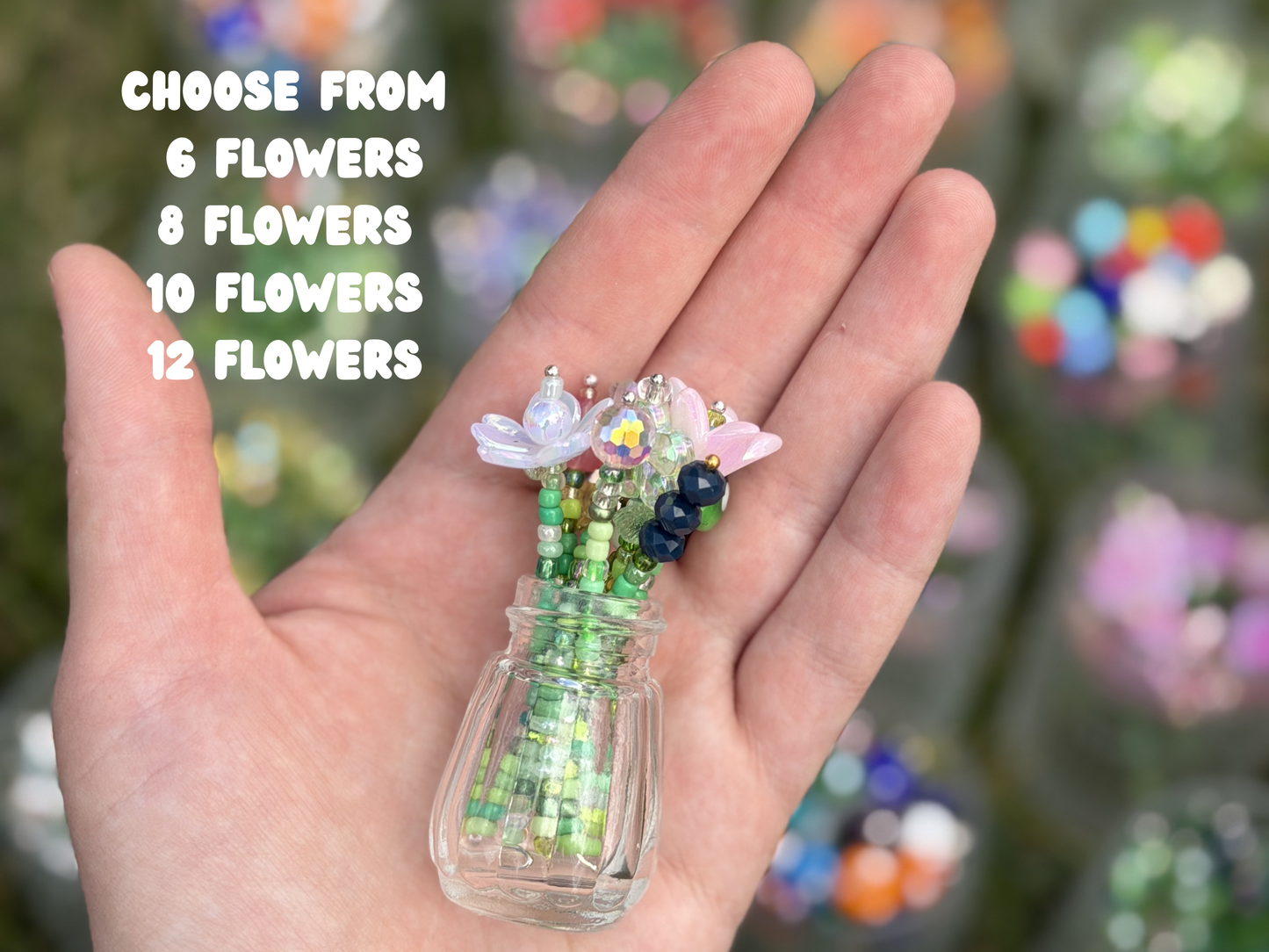 Mystery Beaded Flower Bouquet
