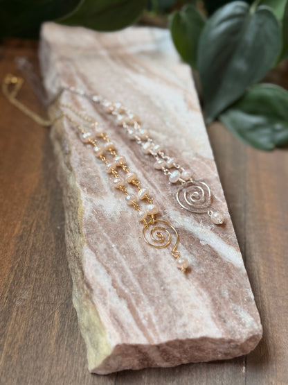Pearl Swirl Necklace