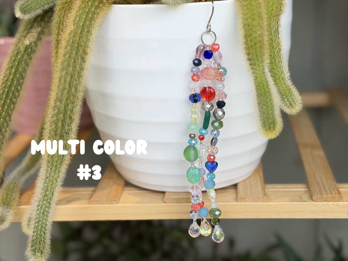 Beaded Plant Charms