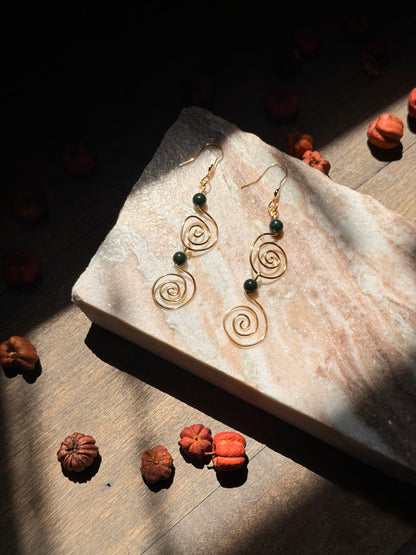 Bloodstone Double Swirls