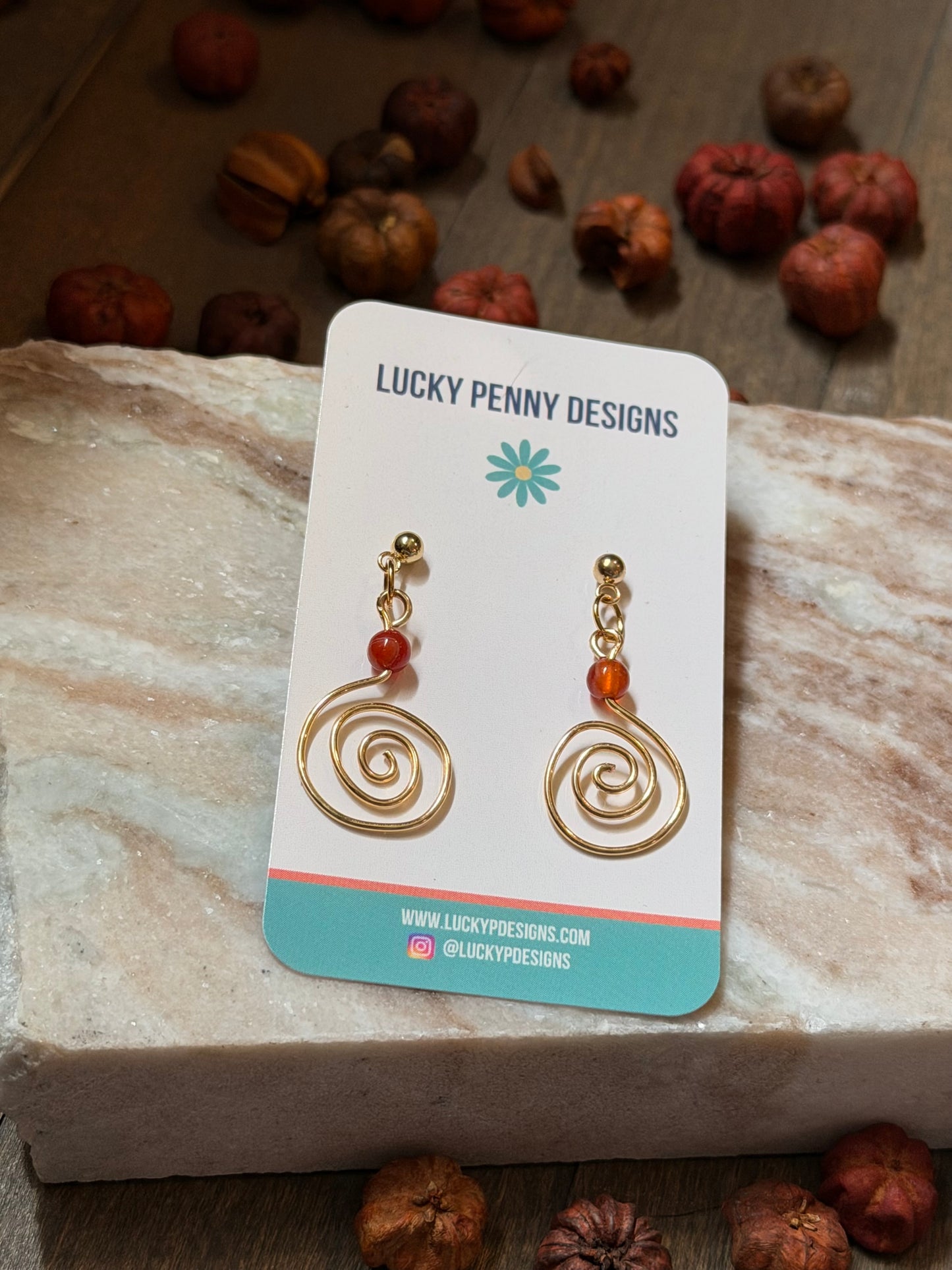 Carnelian Swirls