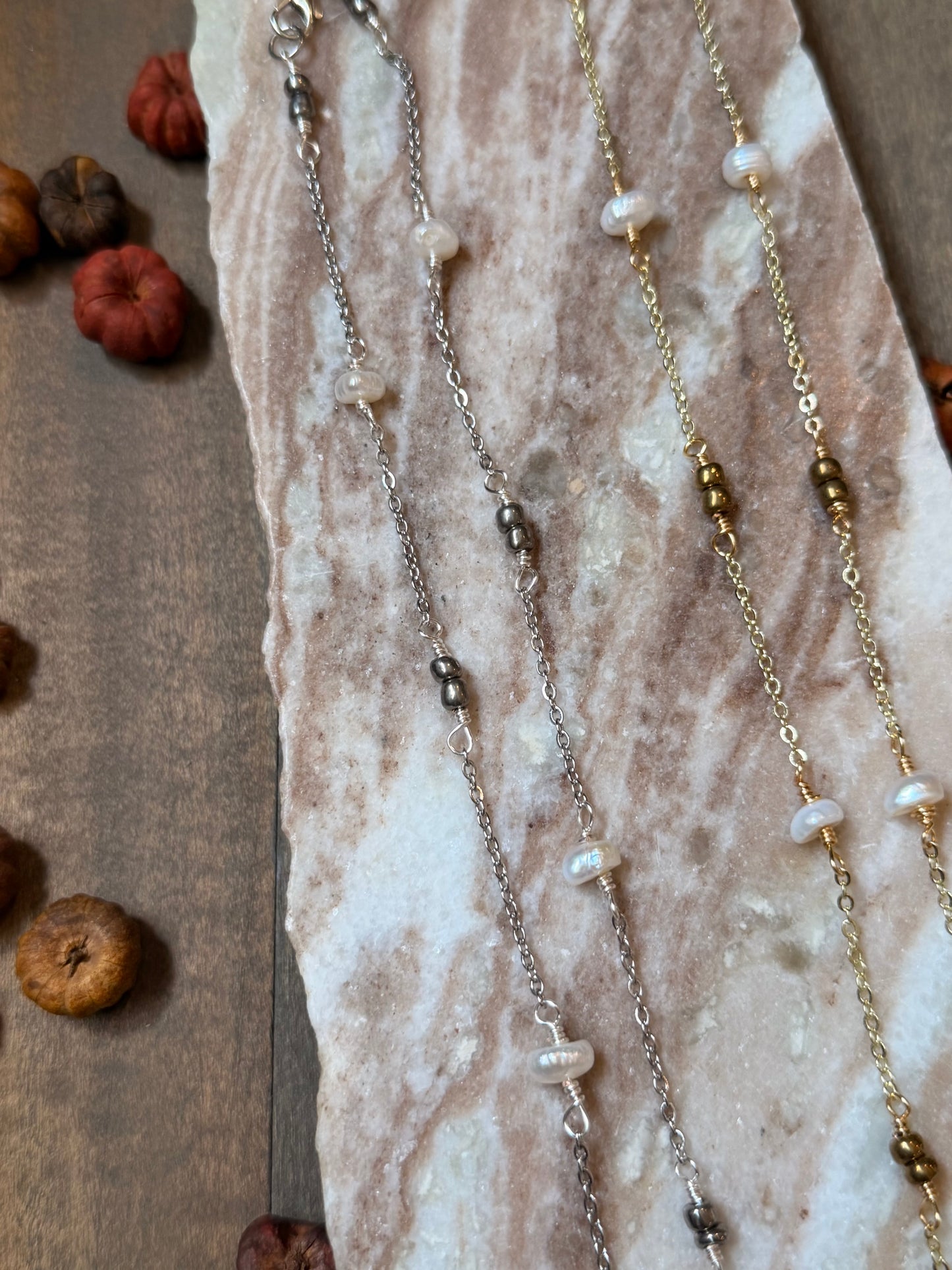 Opal Dainty Necklace