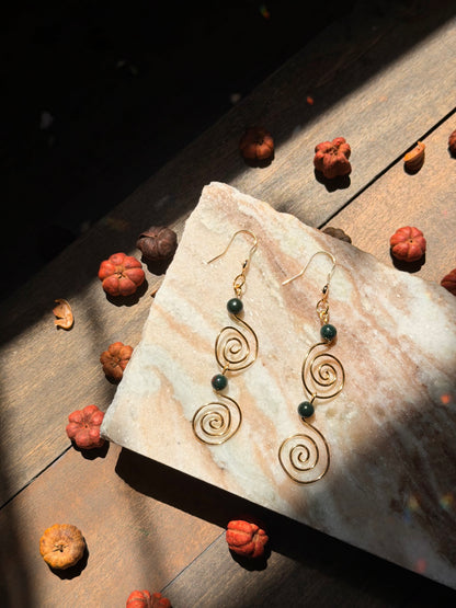 Bloodstone Double Swirls
