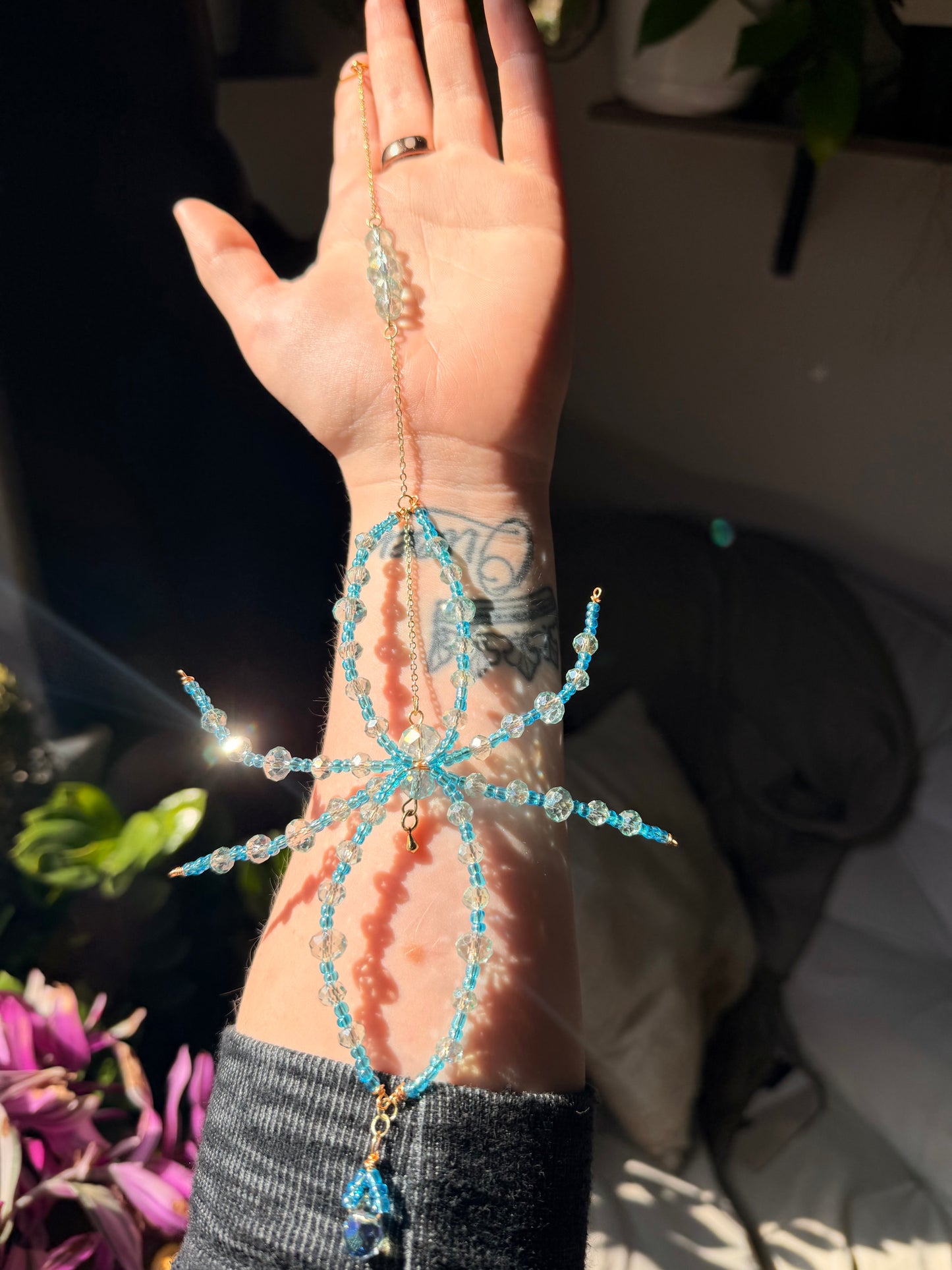 Beaded Spider Sun Catchers