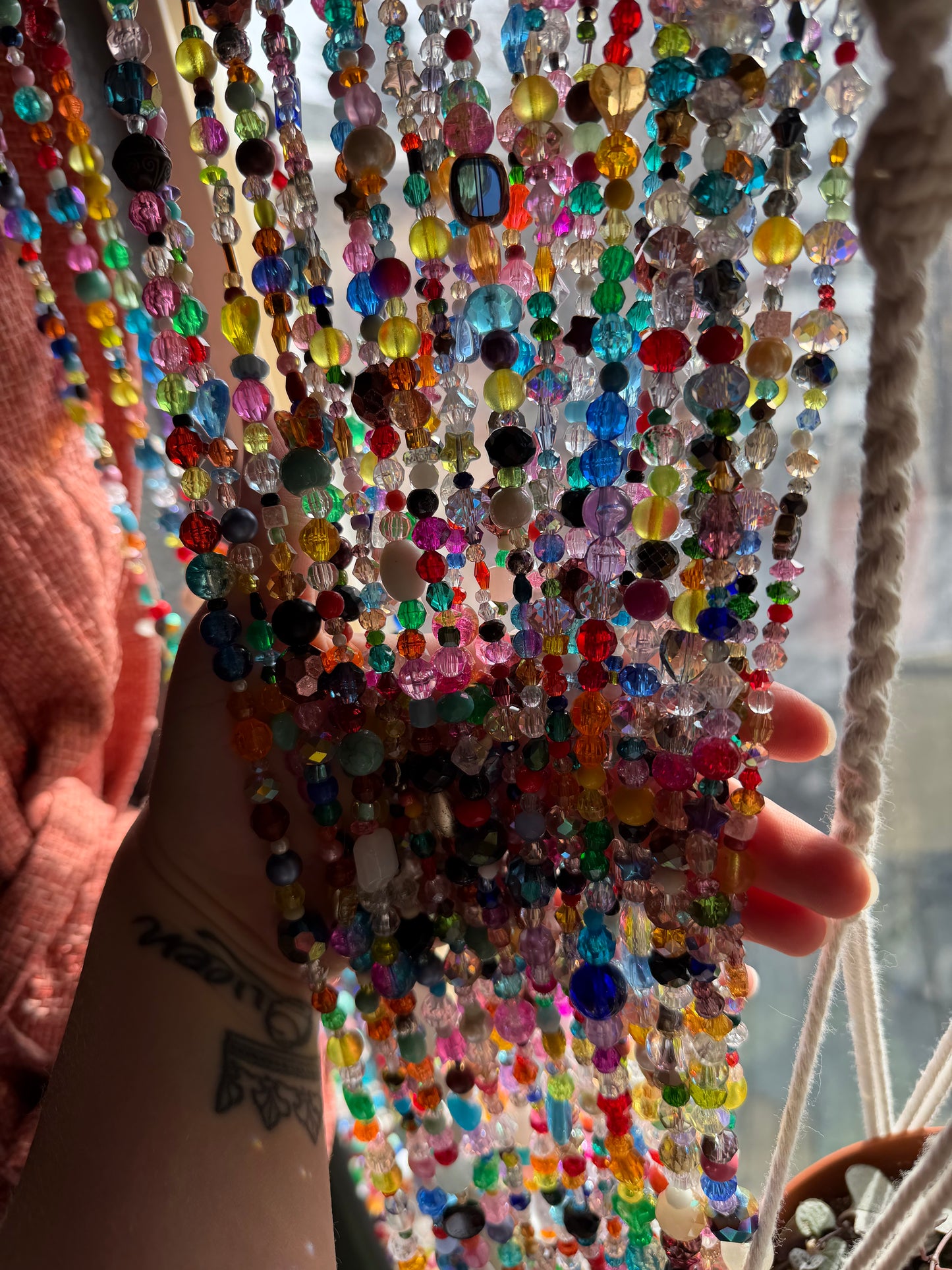 Beaded Curtain Sun catcher Strands
