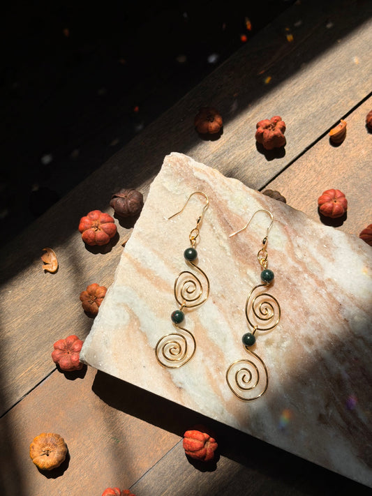 Bloodstone Double Swirls