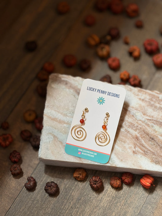 Carnelian Swirls
