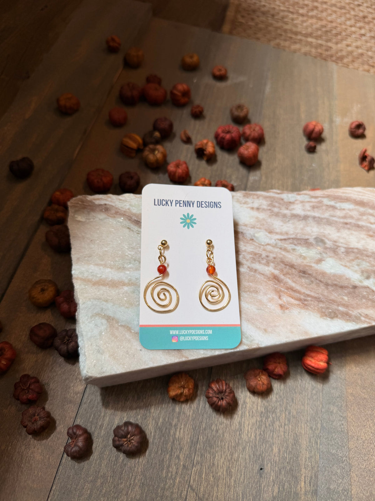 Carnelian Swirls