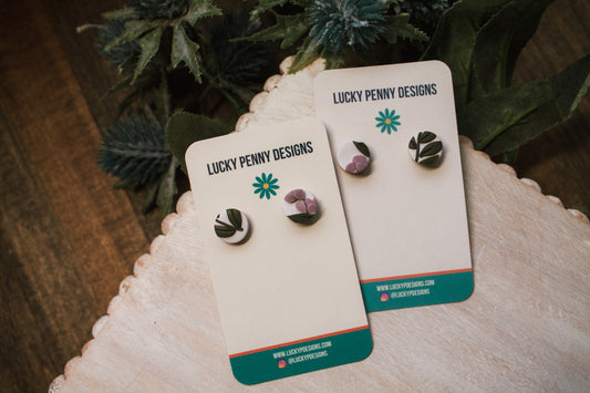 Lavender Inspired Studs