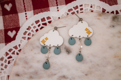 Rainy Clouds Dangles