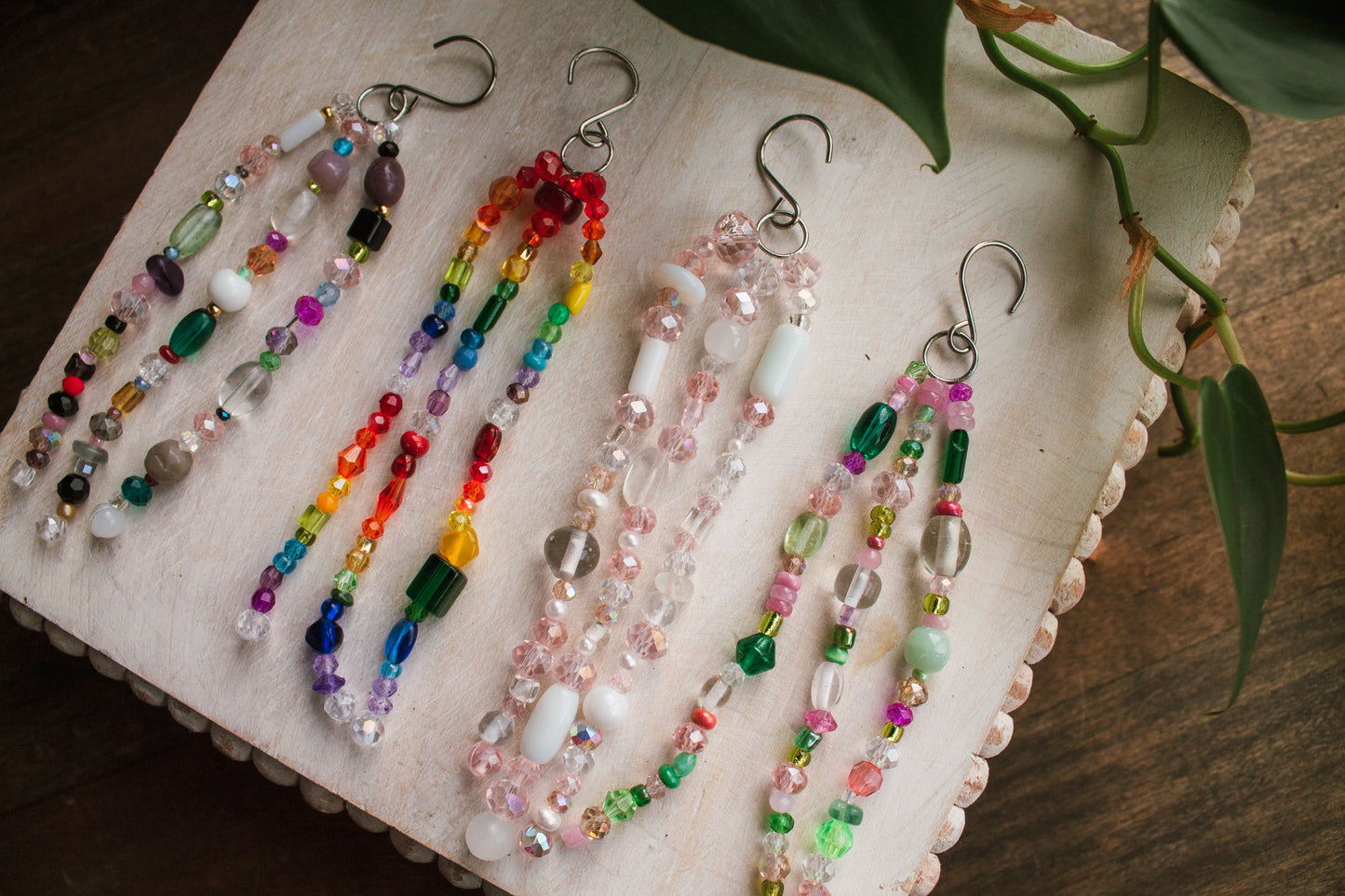 Beaded Plant Hanger Charms *Made to Order