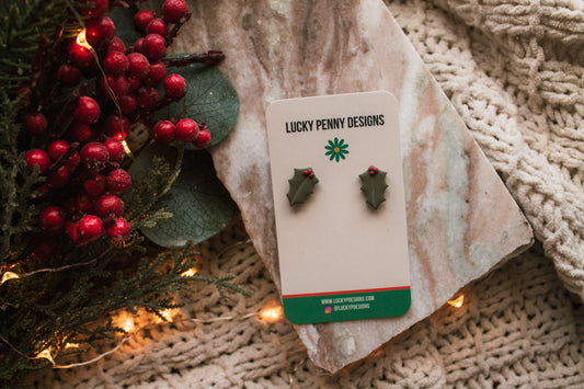 Mistletoe Studs