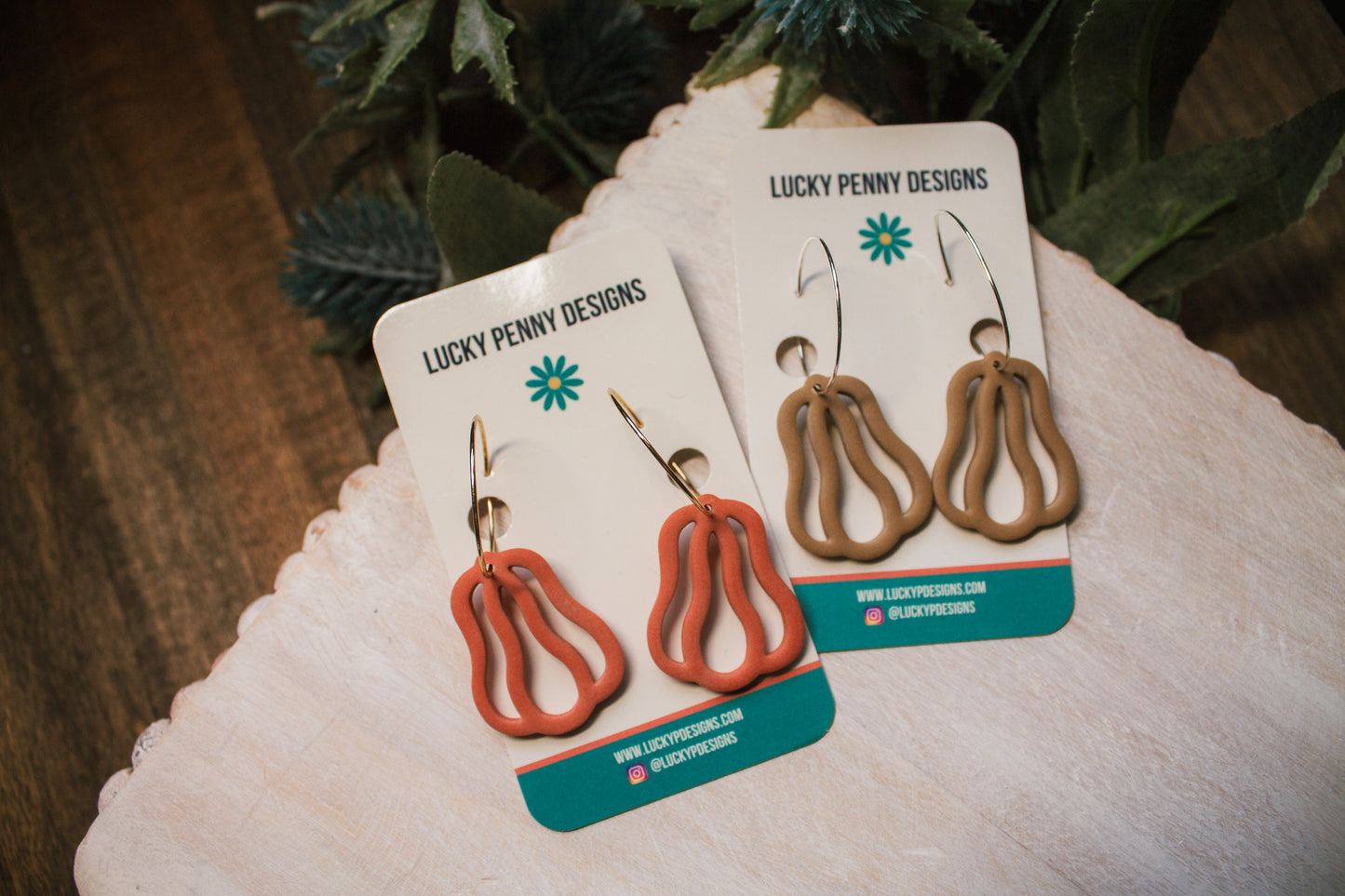 Beige and Orange Pumpkins